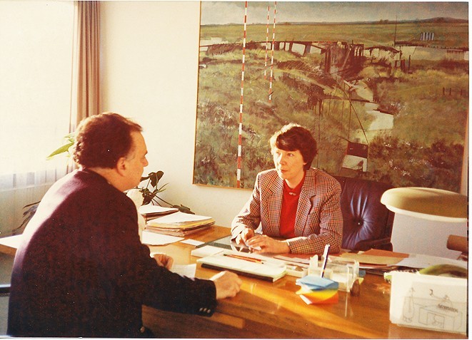 An interview in East Berlin