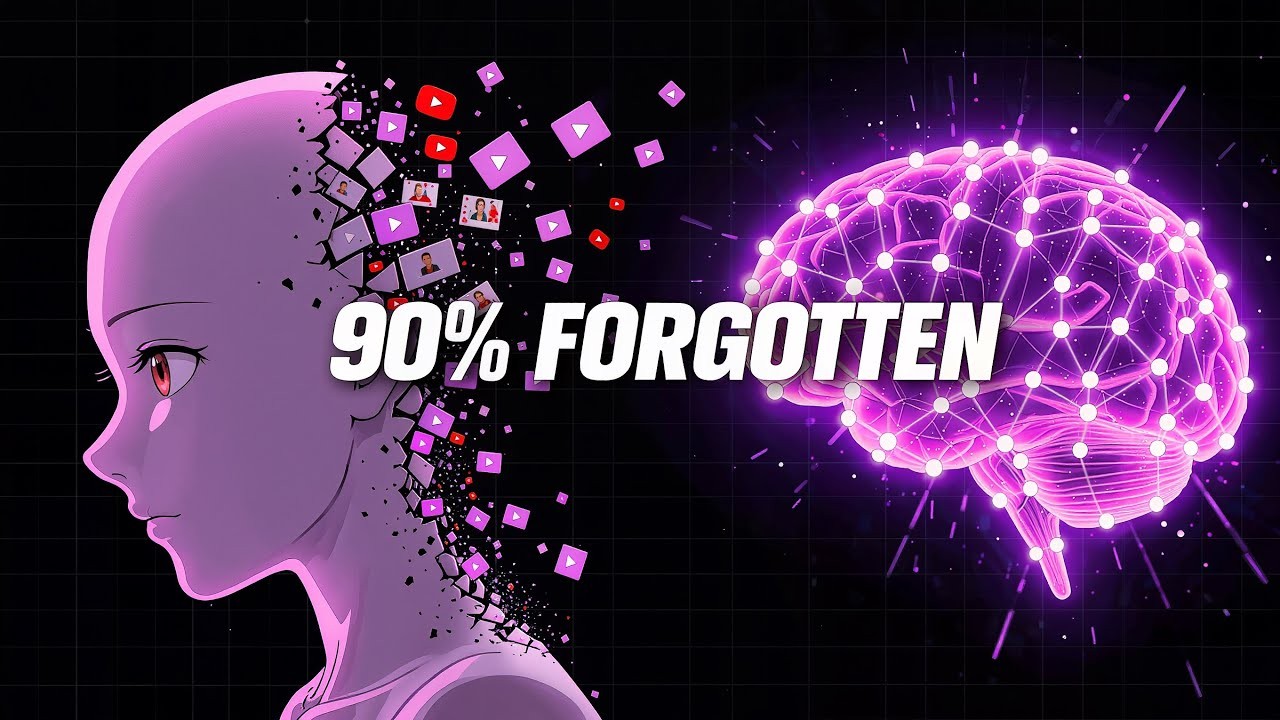 You Forget 90% of YouTube Videos - Here's the Fix