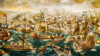 1571 - The Battle Of Lepanto (The Great Victory of the Christians in the Ionian Sea)